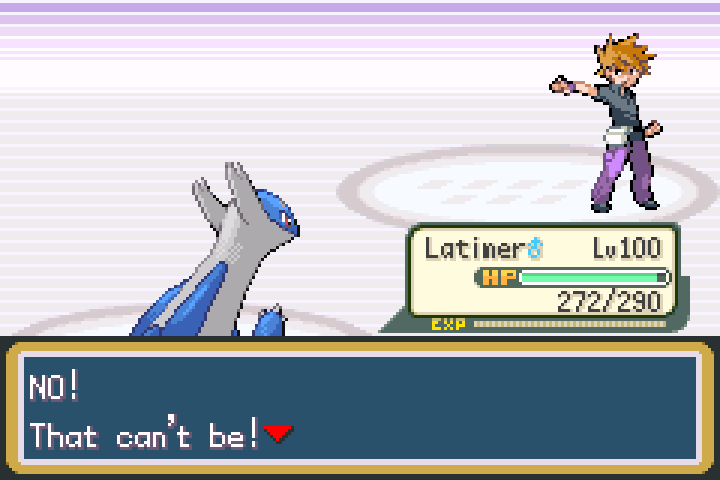 Latimer after Blue's defeat