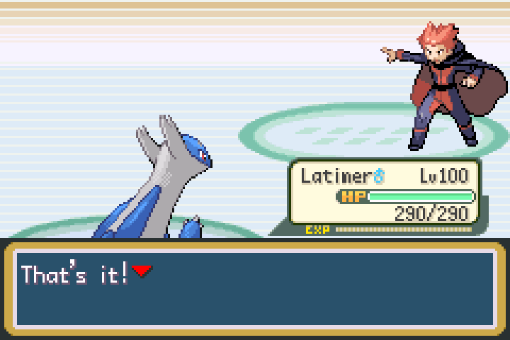 Latimer after Lance's defeat