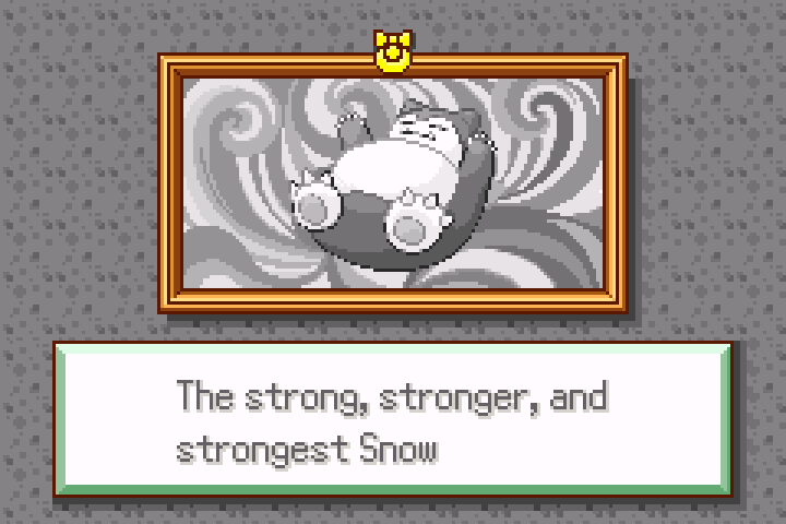 A painting of Snow