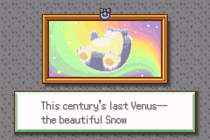 A painting of Snow