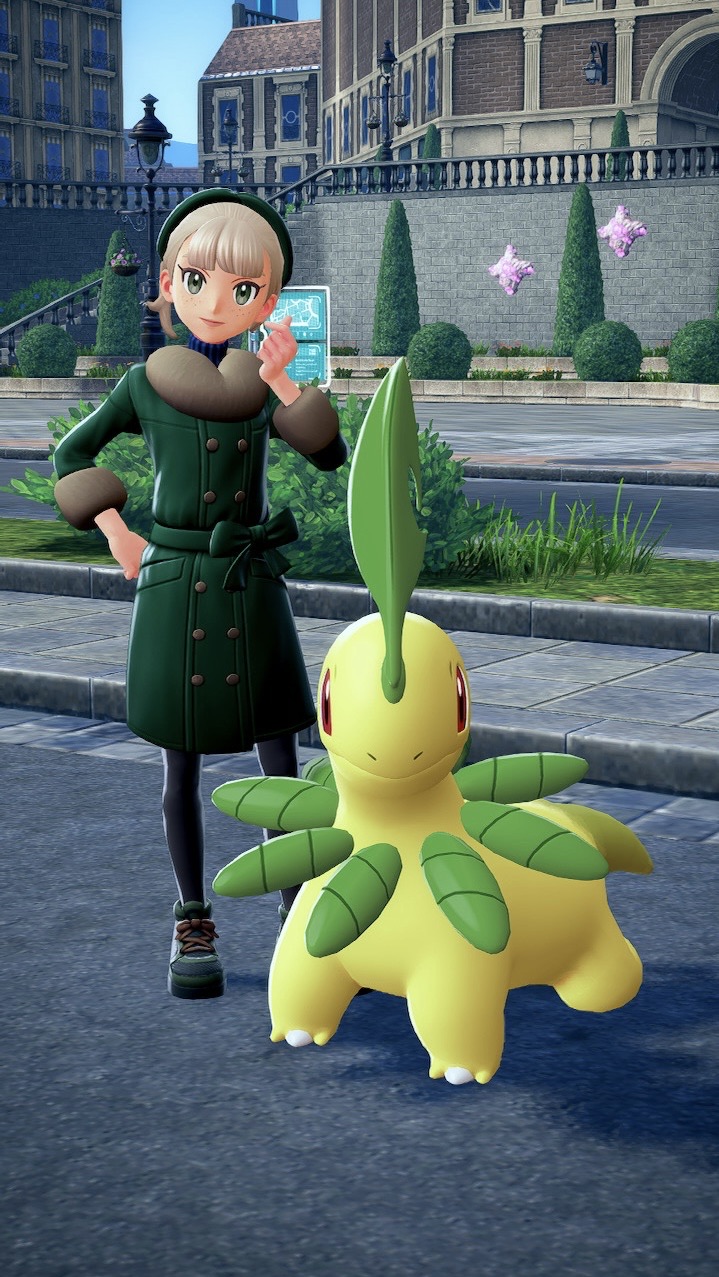 A screen capture of my Pokémon Legends Z-A character