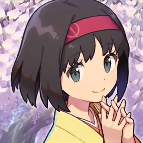 An icon with the face of Kanto Gym Leader Erika