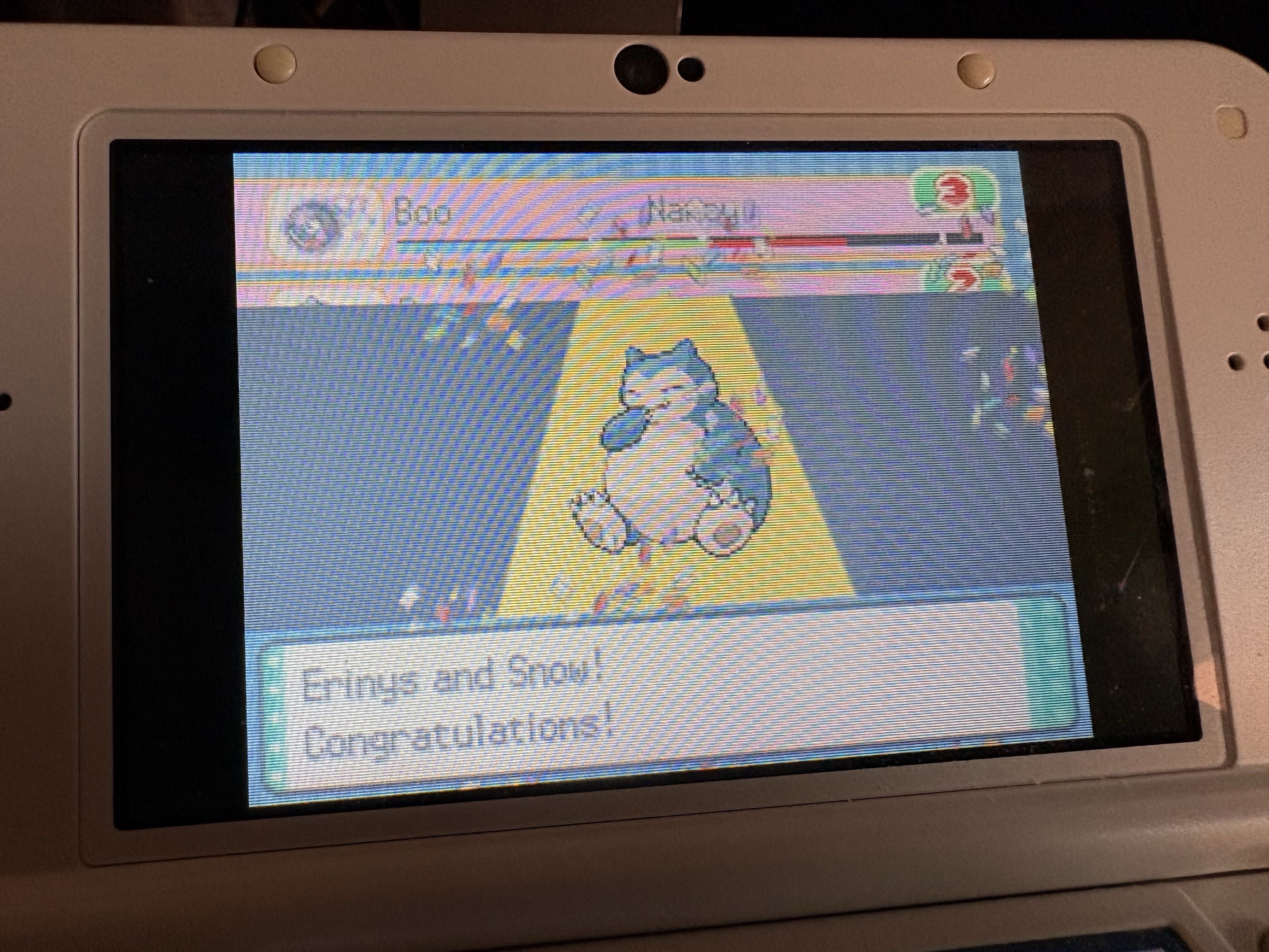 Snow winning a Master rank contest